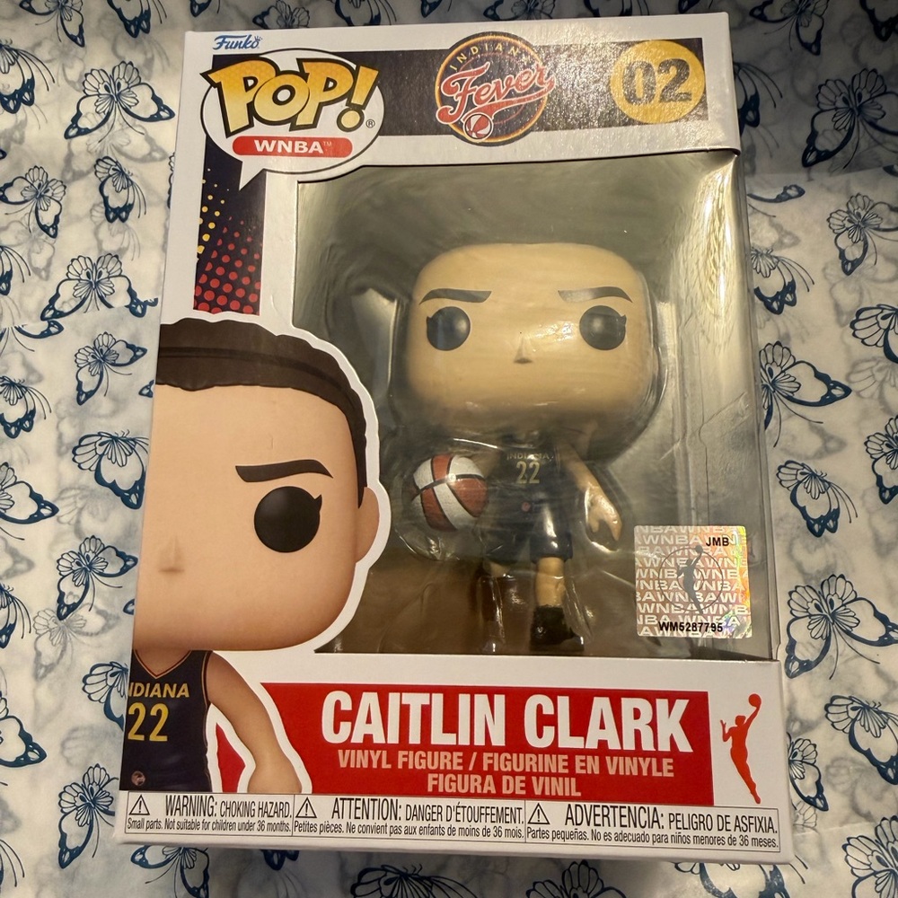 🏀 Funko Pop! WNBA – Caitlin Clark (#02) 🏀
Indiana Fever | Vinyl Figure: